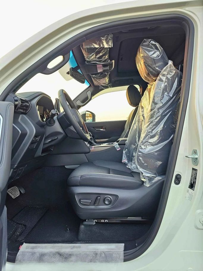 New Toyota Land Cruiser 300 Series, 3.3 l, 2024 in Dubai by SK Motors, White color. GCC Specs | AUTO.AE