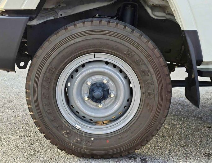 New Toyota Land Cruiser 70 Series Facelift 2, 4.0 l, 2024 in Dubai by SK Motors, White color. GCC Specs | AUTO.AE