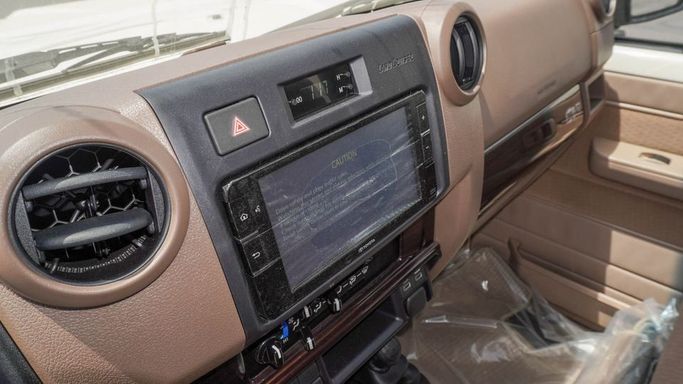 New Toyota Land Cruiser 70 Series Facelift 2, 4.0 l, 2025 in Dubai by Najem Motors, White color. GCC Specs | AUTO.AE