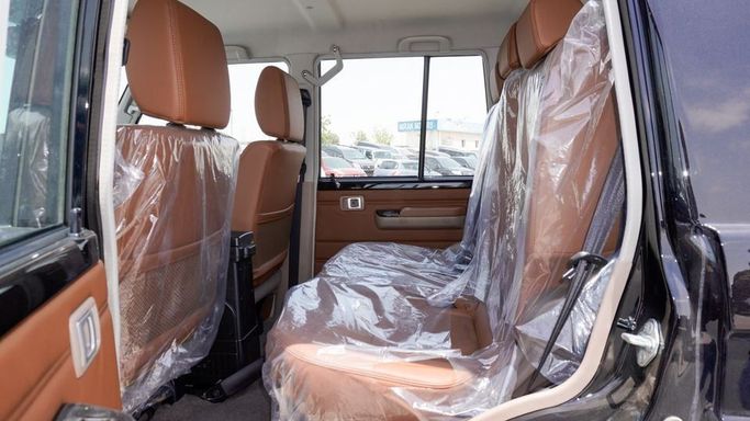 New Toyota Land Cruiser 70 Series Facelift 2, 4.0 l, 2025 in Dubai by Najem Motors, Black color. GCC Specs | AUTO.AE