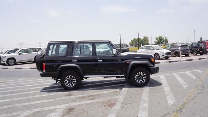 New Toyota Land Cruiser 70 Series Facelift 2, 4.0 l, 2025 in Dubai by Najem Motors, Black color. GCC Specs | AUTO.AE