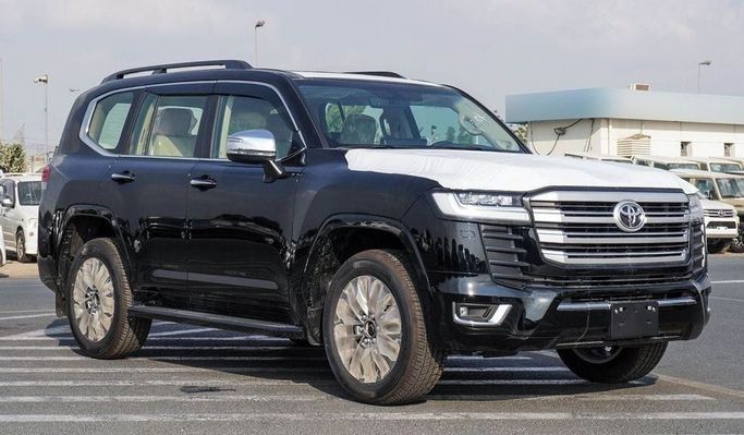 New Toyota Land Cruiser 300 Series, 4.0 l, 2024 in Dubai by Najem Motors, Black color. GCC Specs | AUTO.AE