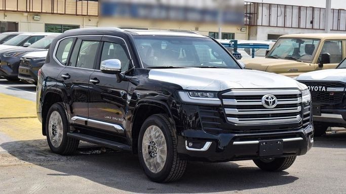 New Toyota Land Cruiser 300 Series, 3.4 l, 2024 in Dubai by Najem Motors, Black color. GCC Specs | AUTO.AE