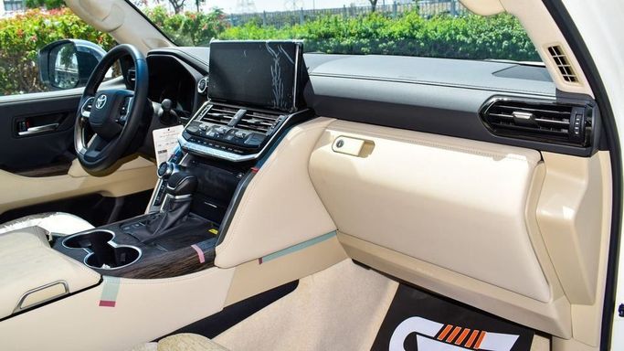 New Toyota Land Cruiser 300 Series, 3.4 l, 2024 in Dubai by Najem Motors, White color. GCC Specs | AUTO.AE