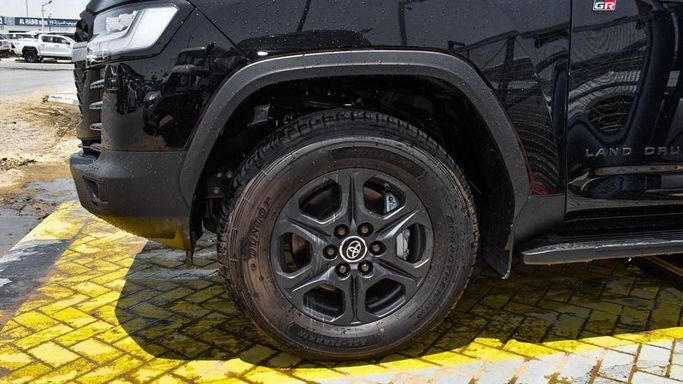 New Toyota Land Cruiser 300 Series, 3.4 l, 2024 in Dubai by Najem Motors, Black color. GCC Specs | AUTO.AE