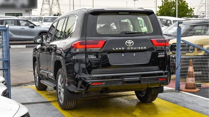 New Toyota Land Cruiser 300 Series, 3.4 l, 2023 in Dubai by Najem Motors, Black color. GCC Specs | AUTO.AE