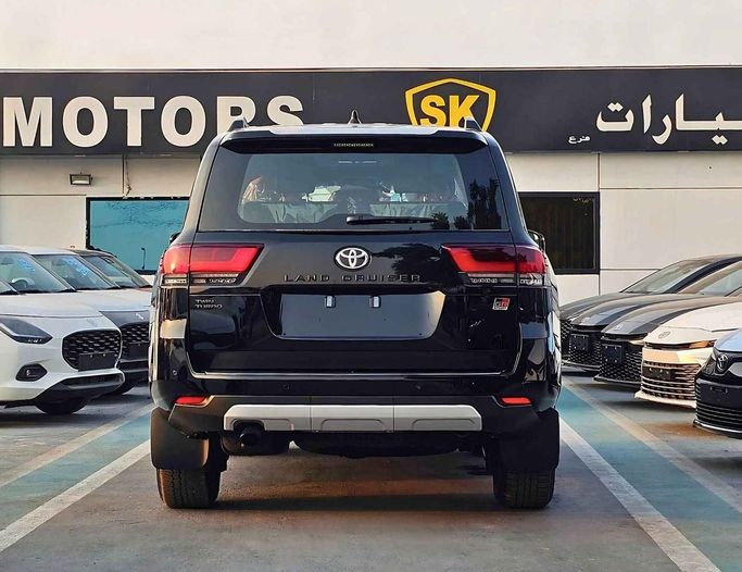 New Toyota Land Cruiser 300 Series, 3.4 l, 2025 in Dubai by SK Motors, Black color. GCC Specs | AUTO.AE