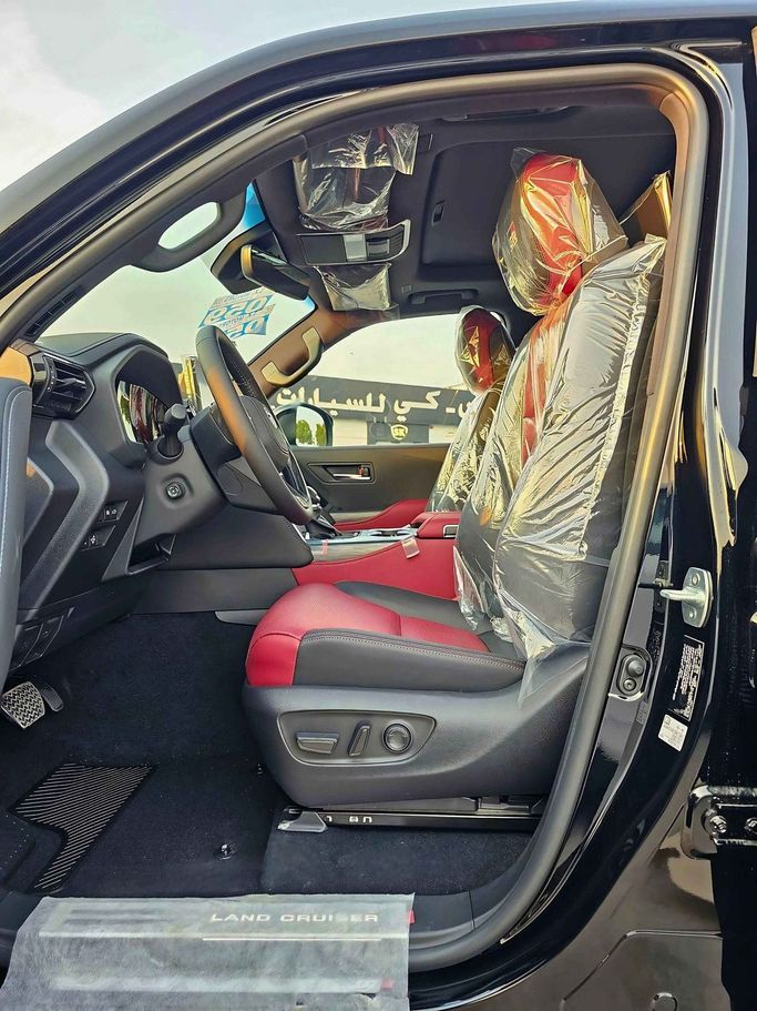 New Toyota Land Cruiser 300 Series, 3.4 l, 2025 in Dubai by SK Motors, Black color. GCC Specs | AUTO.AE