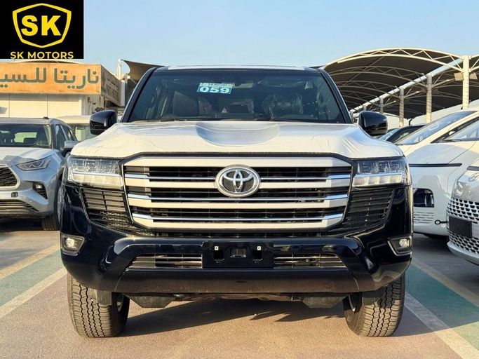 New Toyota Land Cruiser 300 Series, 3.4 l, 2025 in Dubai by SK Motors, Black color. GCC Specs | AUTO.AE