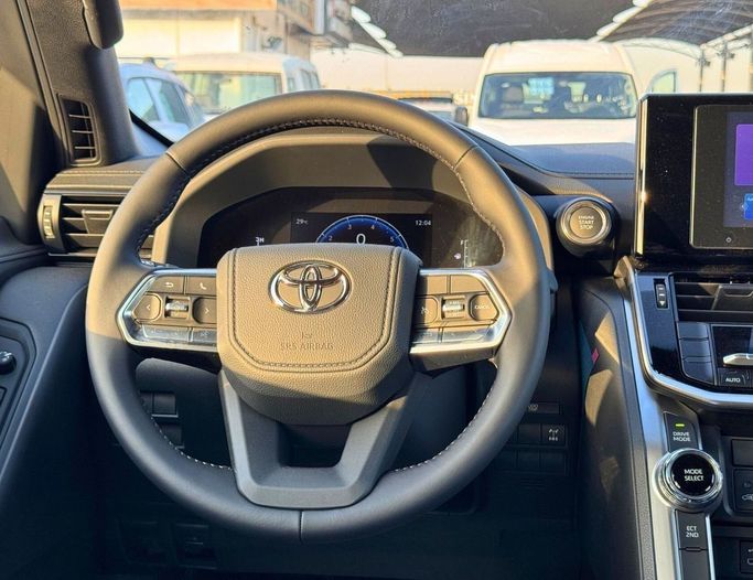 New Toyota Land Cruiser 300 Series, 3.4 l, 2025 in Dubai by SK Motors, Black color. GCC Specs | AUTO.AE