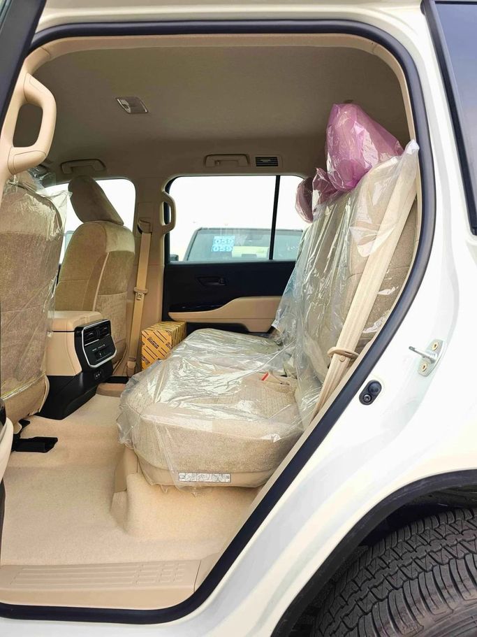 New Toyota Land Cruiser 300 Series, 3.4 l, 2024 in Dubai by SK Motors, White color. GCC Specs | AUTO.AE