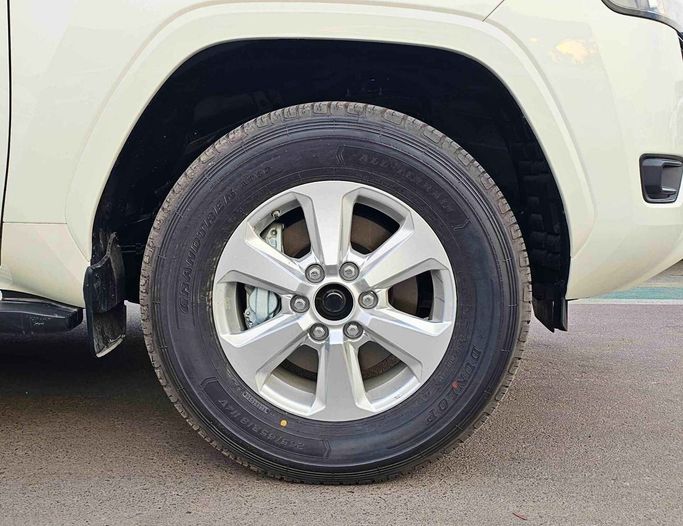 New Toyota Land Cruiser 300 Series, 3.4 l, 2024 in Dubai by SK Motors, White color. GCC Specs | AUTO.AE