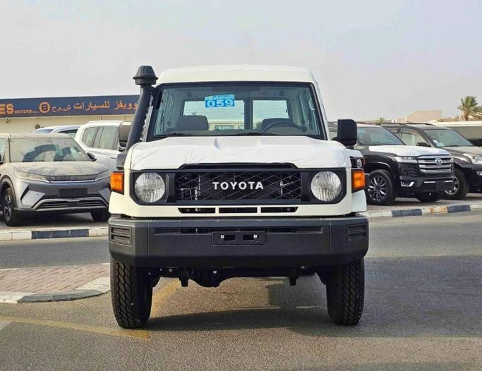 New Toyota Land Cruiser 70 Series Facelift 2, 2.8 l, 2025 in Dubai by SK Motors, White color. Other | AUTO.AE