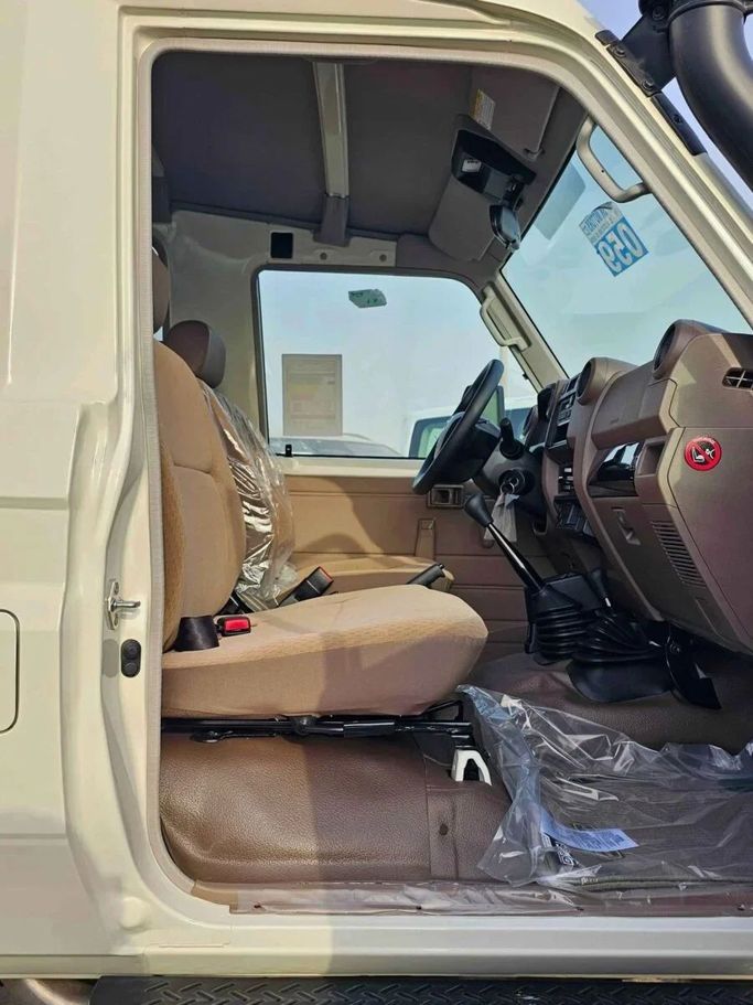 New Toyota Land Cruiser 70 Series Facelift 2, 2.8 l, 2025 in Dubai by SK Motors, White color. Other | AUTO.AE