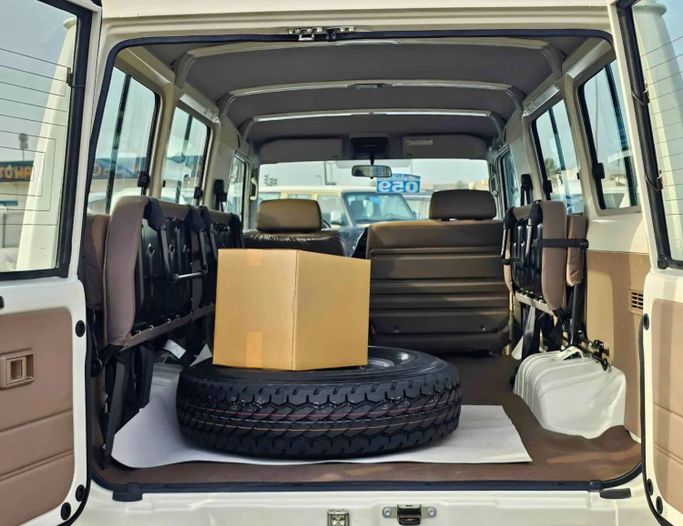 New Toyota Land Cruiser 70 Series Facelift 2, 2.8 l, 2025 in Dubai by SK Motors, White color. Other | AUTO.AE