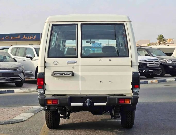 New Toyota Land Cruiser 70 Series Facelift 2, 2.8 l, 2025 in Dubai by SK Motors, White color. Other | AUTO.AE