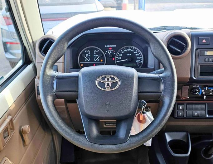 New Toyota Land Cruiser 70 Series Facelift 2, 2.8 l, 2025 in Dubai by SK Motors, White color. Other | AUTO.AE