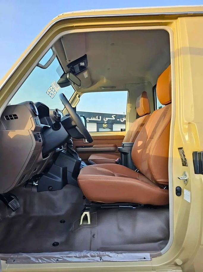 New Toyota Land Cruiser 70 Series Facelift 2, 4.0 l, 2025 in Dubai by SK Motors, Beige color. Other | AUTO.AE