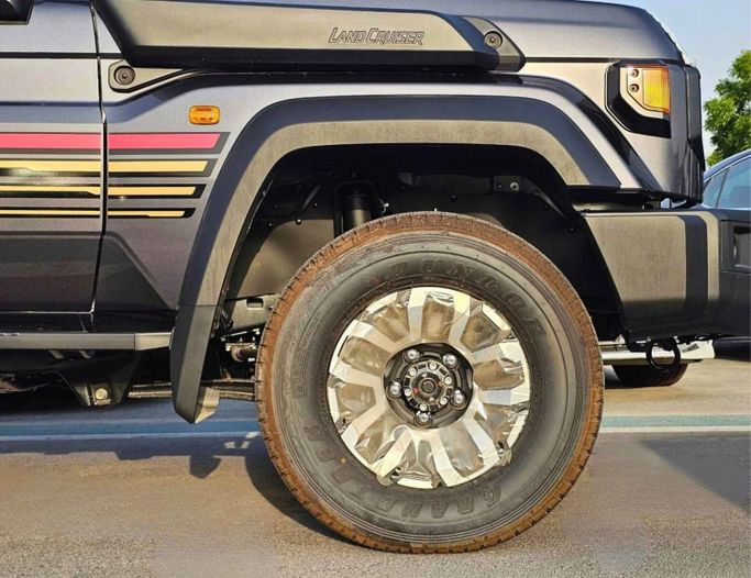 New Toyota Land Cruiser 70 Series Facelift 2, 2.8 l, 2025 in Dubai by SK Motors, Black color. Other | AUTO.AE