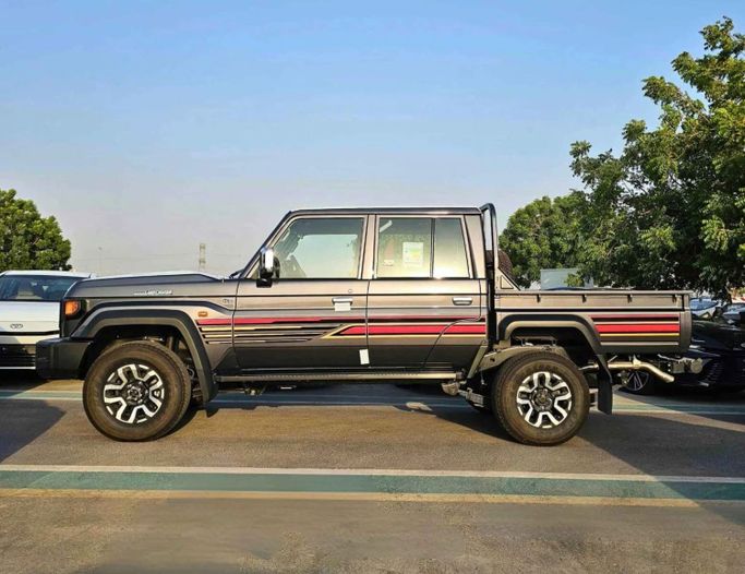 New Toyota Land Cruiser 70 Series Facelift 2, 2.8 l, 2025 in Dubai by SK Motors, Grey color. Other | AUTO.AE