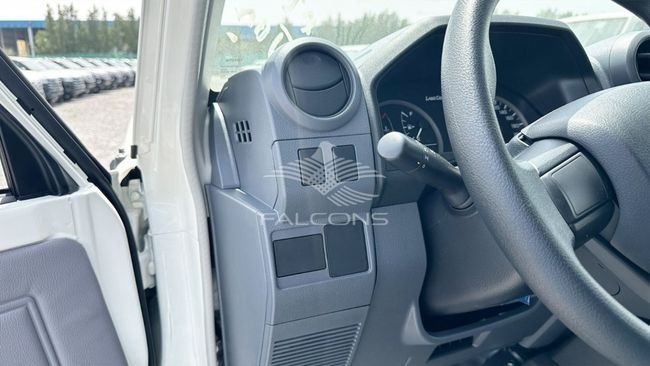 New Toyota Land Cruiser 70 Series Facelift 2, 4.0 l, 2024 in Dubai by Falcons GT Motors FZCO, White color. European Specs | AUTO.AE