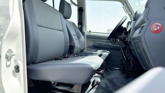 New Toyota Land Cruiser 70 Series Facelift 2, 4.0 l, 2024 in Dubai by Falcons GT Motors FZCO, White color. European Specs | AUTO.AE
