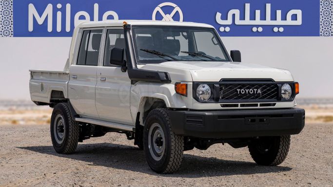 Новый Toyota Land Cruiser 70 Series Рестайлинг 2, 4.5 л, 2025 в Дубае от Milele Белый цвет. Other | AUTO.AE