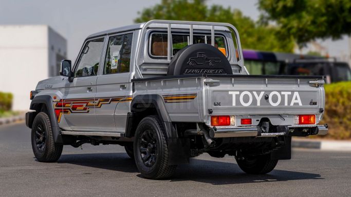 New Toyota Land Cruiser 70 Series Facelift 2, 2.8 l, 2025 in Dubai by Milele, Silver color. Other | AUTO.AE