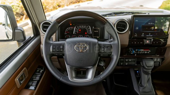 New Toyota Land Cruiser 70 Series Facelift 2, 2.8 l, 2025 in Dubai by Milele, Silver color. Other | AUTO.AE