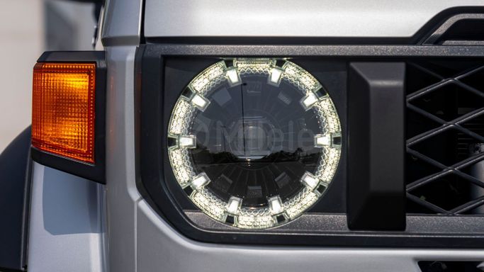 New Toyota Land Cruiser 70 Series Facelift 2, 2.8 l, 2025 in Dubai by Milele, Silver color. Other | AUTO.AE