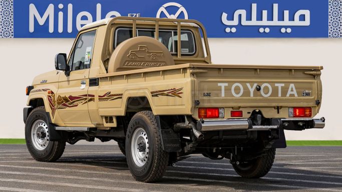 New Toyota Land Cruiser 70 Series Facelift 2, 4.5 l, 2025 in Dubai by Milele, Beige color. Other | AUTO.AE
