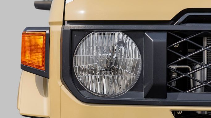 New Toyota Land Cruiser 70 Series Facelift 2, 4.5 l, 2025 in Dubai by Milele, Beige color. Other | AUTO.AE