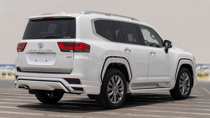 New Toyota Land Cruiser 300 Series, 3.4 l, 2024 in Dubai by Milele, White color. Other | AUTO.AE