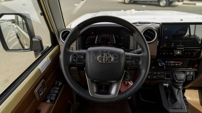 New Toyota Land Cruiser 70 Series Facelift 2, 2.8 l, 2025 in Dubai by Milele, Beige color. Other | AUTO.AE