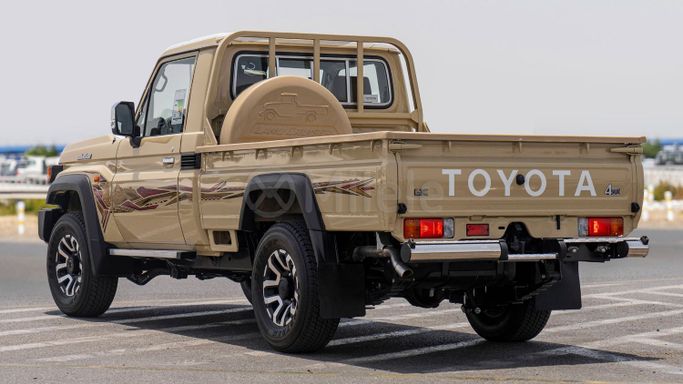 New Toyota Land Cruiser 70 Series Facelift 2, 2.8 l, 2025 in Dubai by Milele, Beige color. Other | AUTO.AE