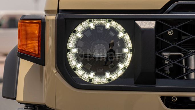 New Toyota Land Cruiser 70 Series Facelift 2, 2.8 l, 2025 in Dubai by Milele, Beige color. Other | AUTO.AE