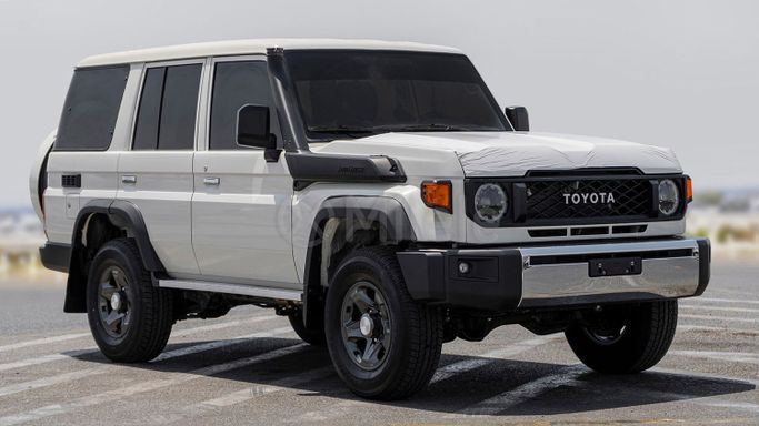 New Toyota Land Cruiser 70 Series Facelift 2, 4.5 l, 2025 in Dubai by Milele, White color. Other | AUTO.AE
