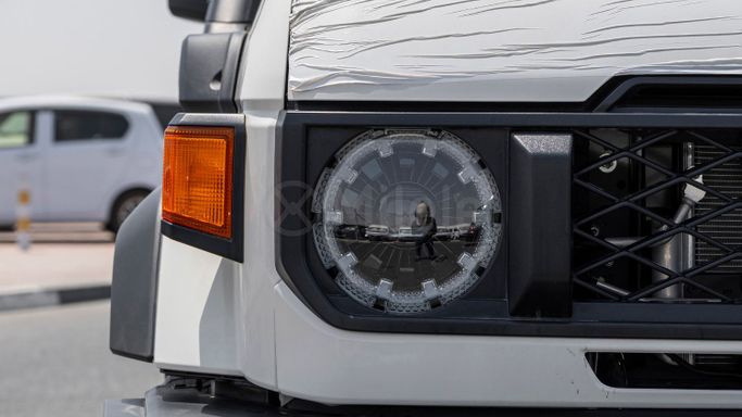 New Toyota Land Cruiser 70 Series Facelift 2, 4.5 l, 2025 in Dubai by Milele, White color. Other | AUTO.AE