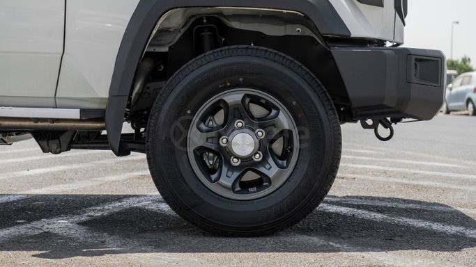 New Toyota Land Cruiser 70 Series Facelift 2, 4.5 l, 2025 in Dubai by Milele, White color. Other | AUTO.AE