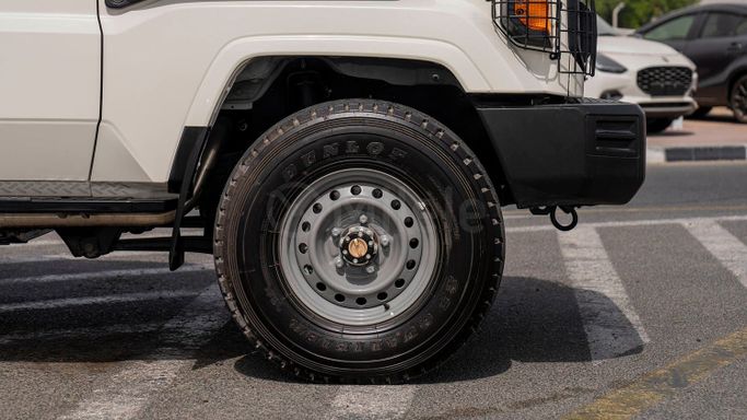 New Toyota Land Cruiser 70 Series Facelift 2, 2.8 l, 2025 in Dubai by Milele, White color. Other | AUTO.AE