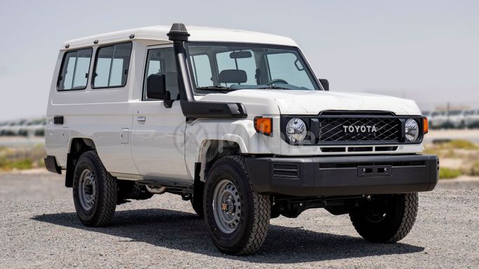 New Toyota Land Cruiser 70 Series Facelift 2, 2.8 l, 2025 in Dubai by Milele, White color. Other | AUTO.AE