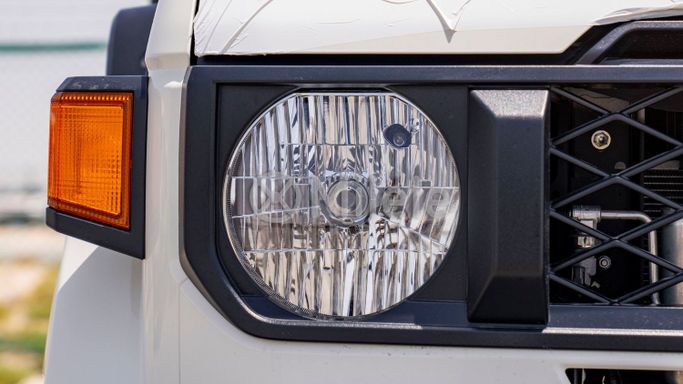 New Toyota Land Cruiser 70 Series Facelift 2, 2.8 l, 2025 in Dubai by Milele, White color. Other | AUTO.AE