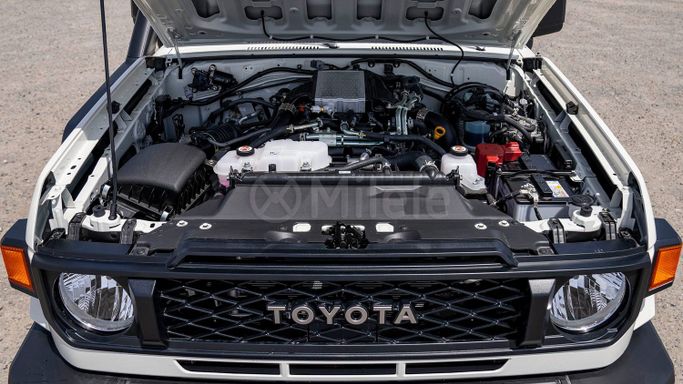 New Toyota Land Cruiser 70 Series Facelift 2, 2.8 l, 2024 in Dubai by Milele, White color. Other | AUTO.AE