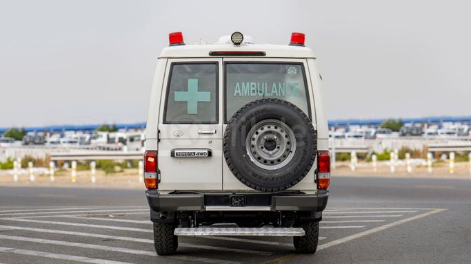 New Toyota Land Cruiser 70 Series Facelift 2, 4.5 l, 2024 in Dubai by Milele, White color. Other | AUTO.AE