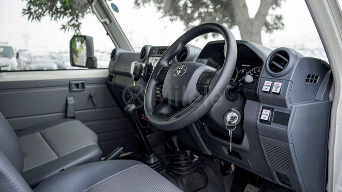 New Toyota Land Cruiser 70 Series Facelift 2, 4.5 l, 2024 in Dubai by Milele, White color. Other | AUTO.AE