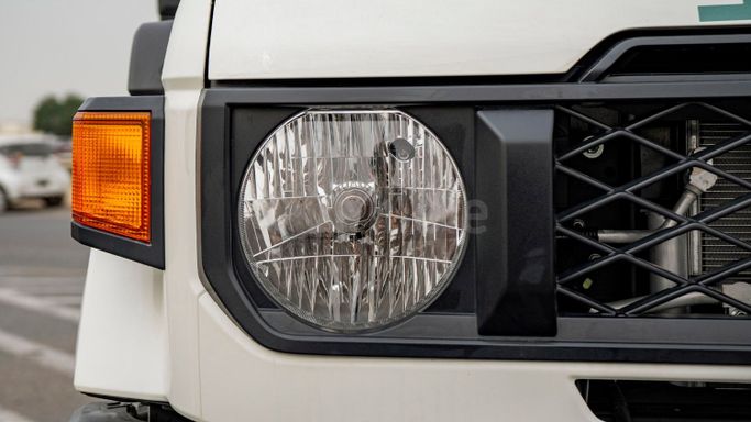 New Toyota Land Cruiser 70 Series Facelift 2, 4.5 l, 2024 in Dubai by Milele, White color. Other | AUTO.AE