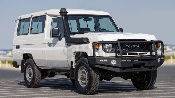 New Toyota Land Cruiser 70 Series Facelift 2, 2.8 l, 2024 in Dubai by Milele, White color. Other | AUTO.AE