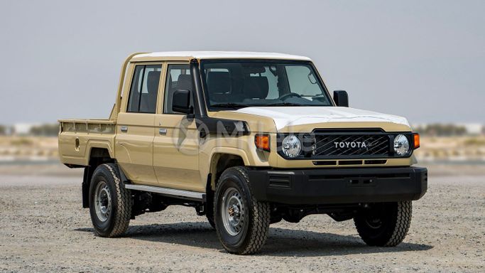 New Toyota Land Cruiser 70 Series Facelift 2, 4.0 l, 2025 in Dubai by Milele, Beige color. Other | AUTO.AE