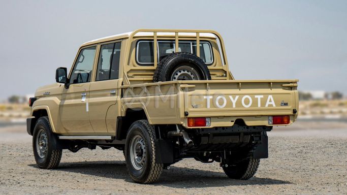 New Toyota Land Cruiser 70 Series Facelift 2, 4.0 l, 2025 in Dubai by Milele, Beige color. Other | AUTO.AE