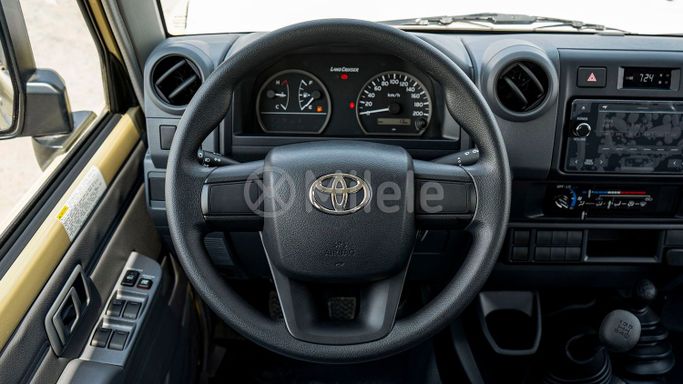 New Toyota Land Cruiser 70 Series Facelift 2, 4.0 l, 2025 in Dubai by Milele, Beige color. Other | AUTO.AE